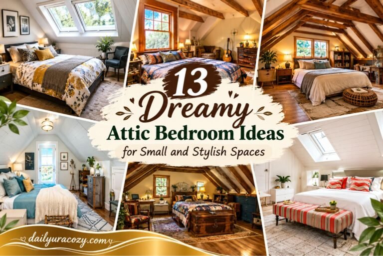 13 Dreamy Attic Bedroom Ideas for Small and Stylish Spaces