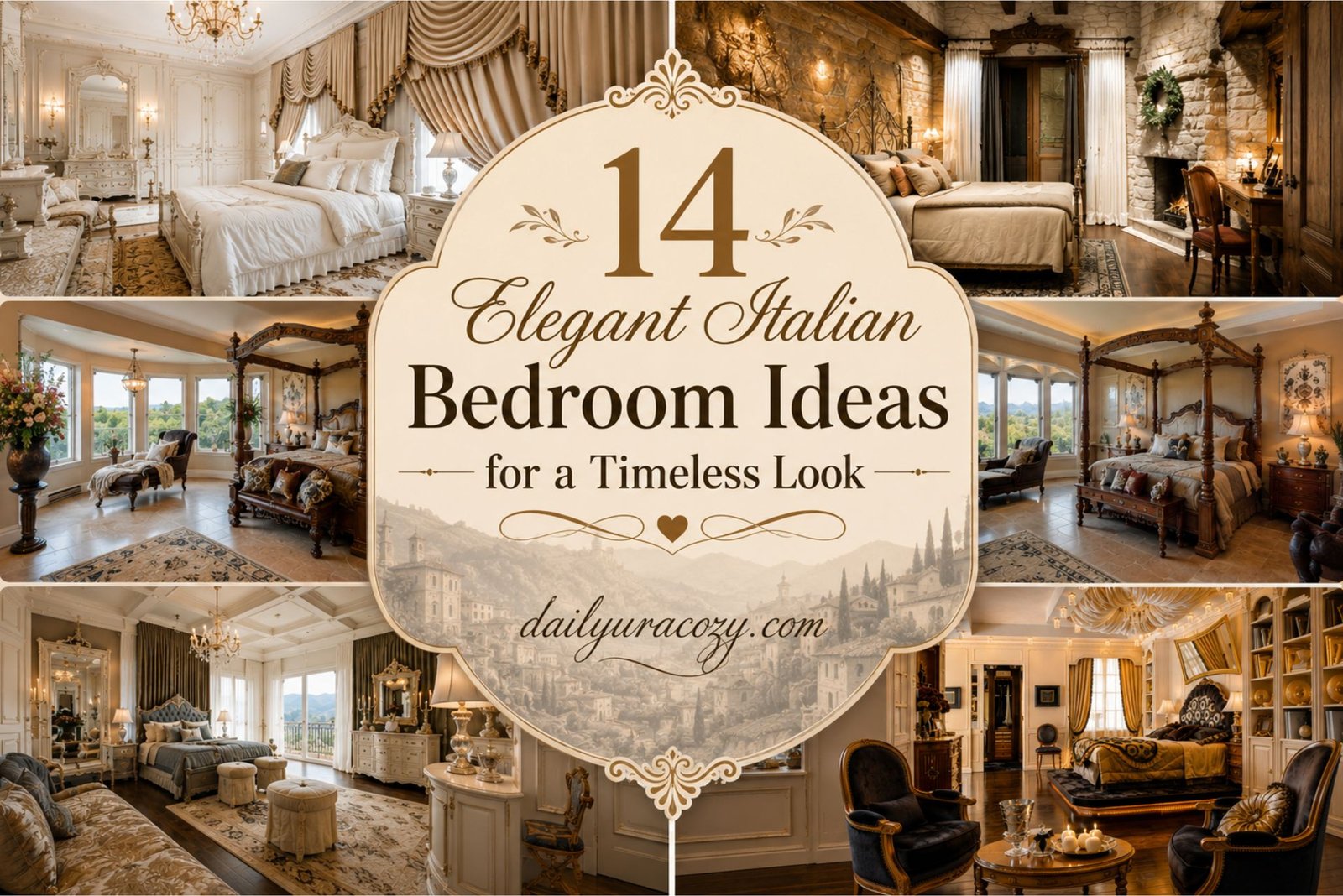 14 Elegant Italian Bedroom Ideas for a Timeless Look 