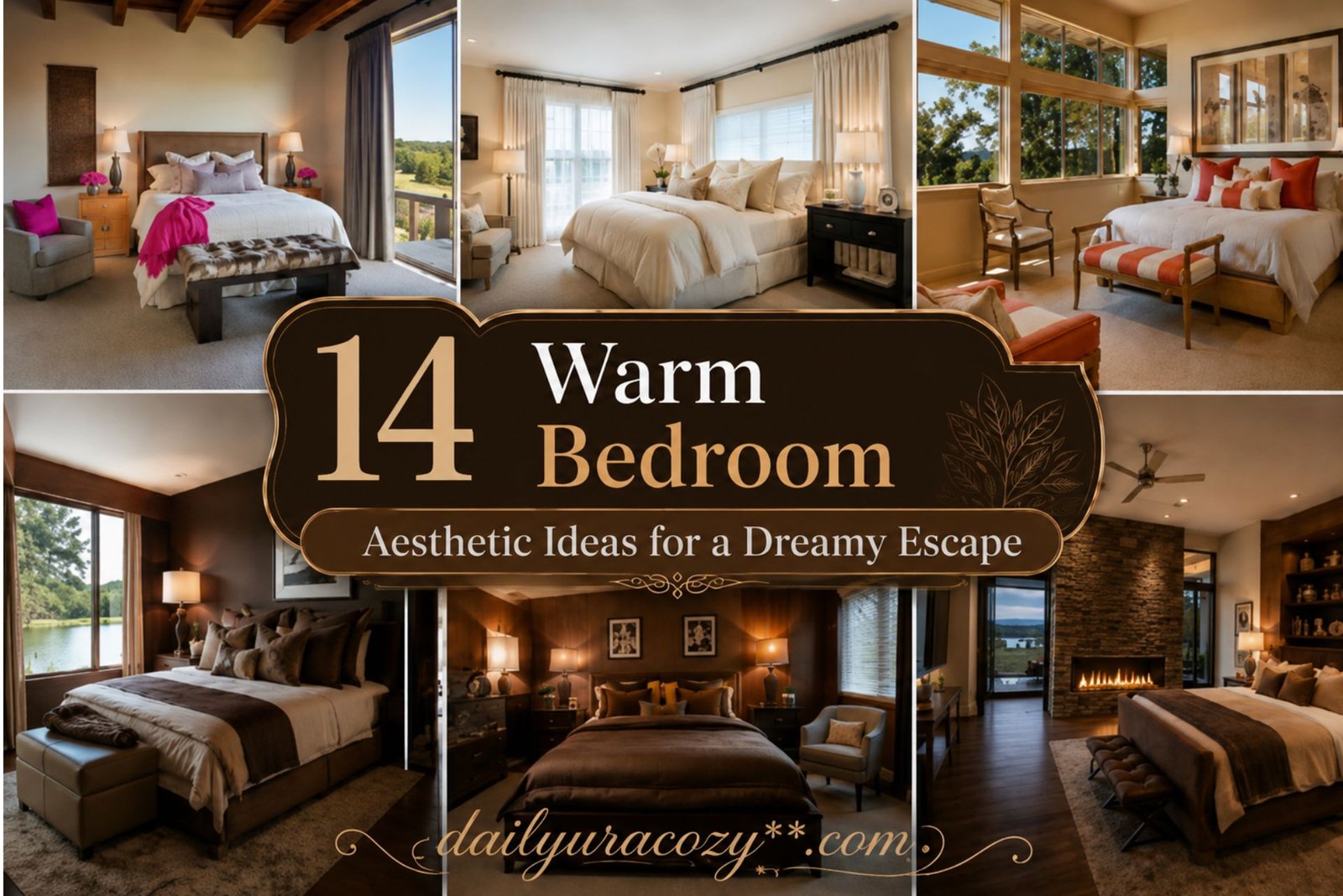 14 Warm Bedroom Aesthetic Ideas for a Dreamy Escape