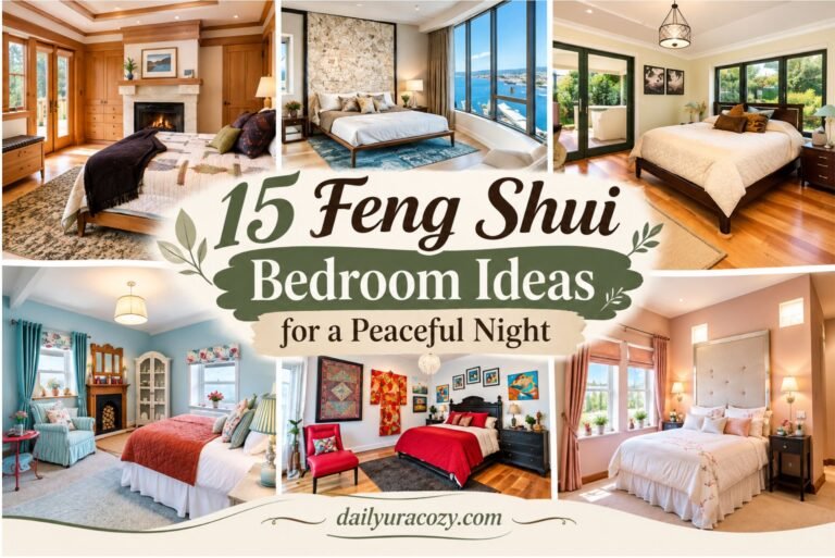15 Feng Shui Bedroom Ideas for a Peaceful Night