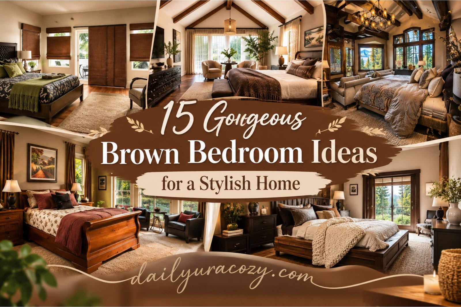 15 Gorgeous Brown Bedroom Ideas for a Stylish Home