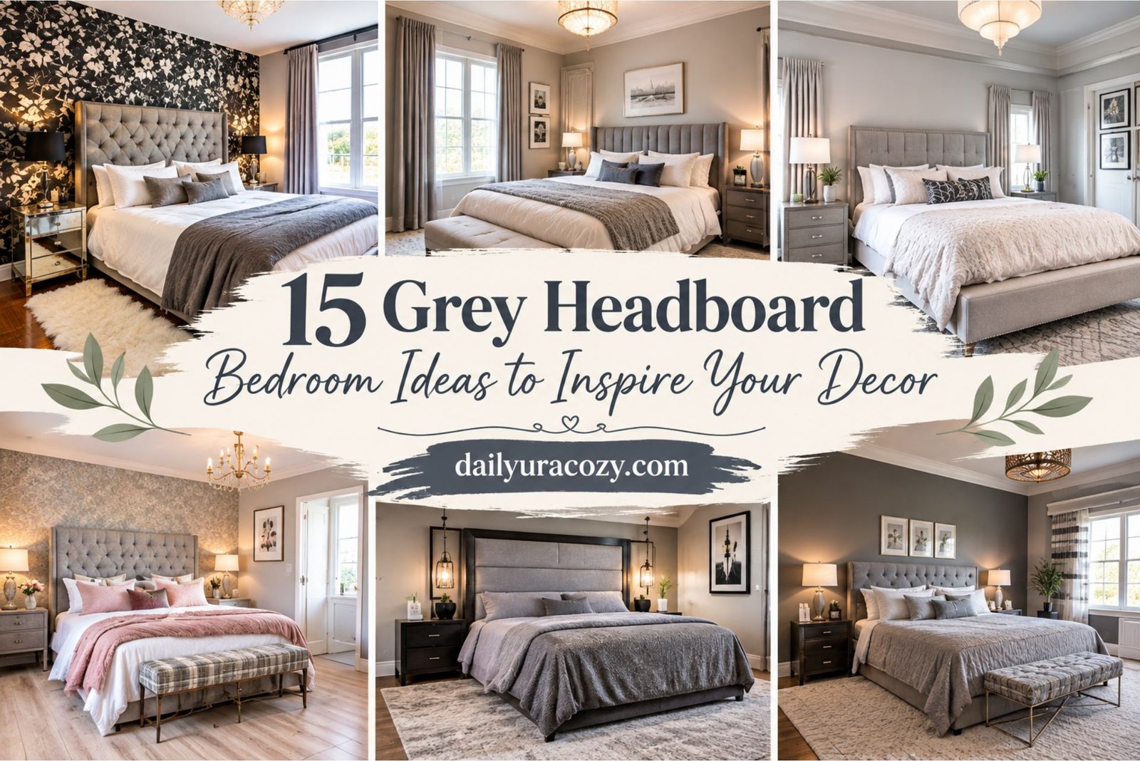 15 Grey Headboard Bedroom Ideas to Inspire Your Decor