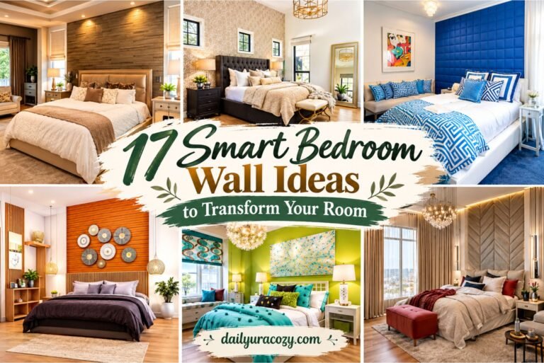 17 Smart Bedroom Wall Ideas to Transform Your Room