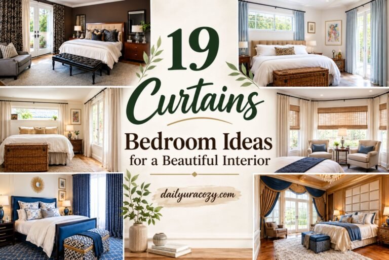 19 Curtains Bedroom Ideas for a Beautiful Interior 