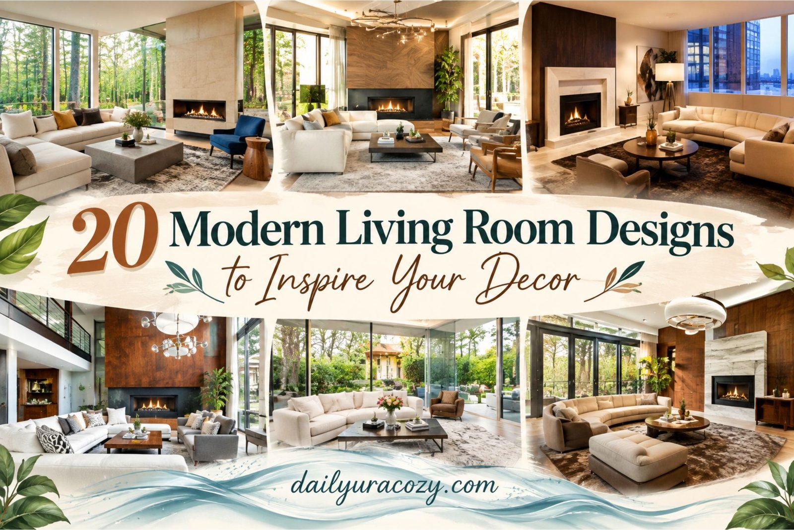20 Modern Living Room Designs to Inspire Your Decor 
