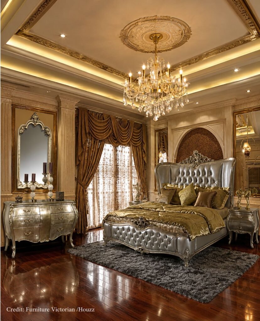 Bedding Beneath Draped