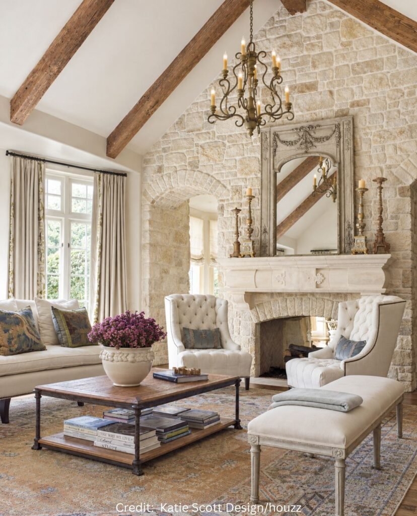 Beige Wall And Upholstery Harmony