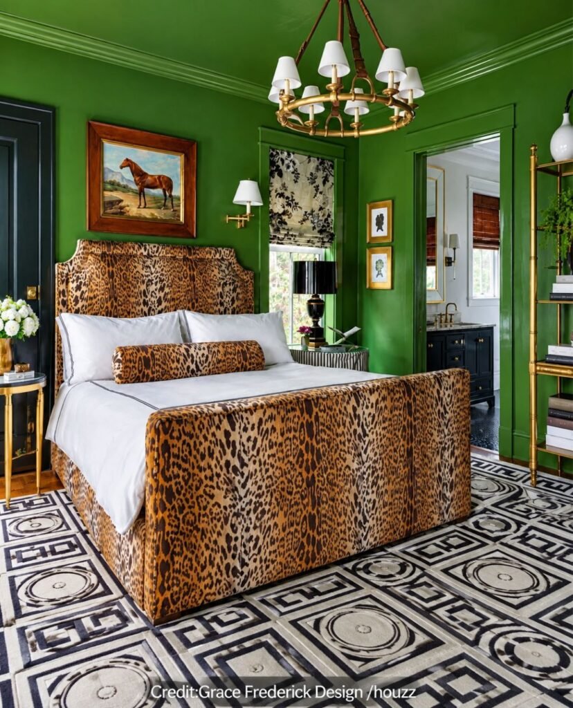 Carved Wood Bedside Accents