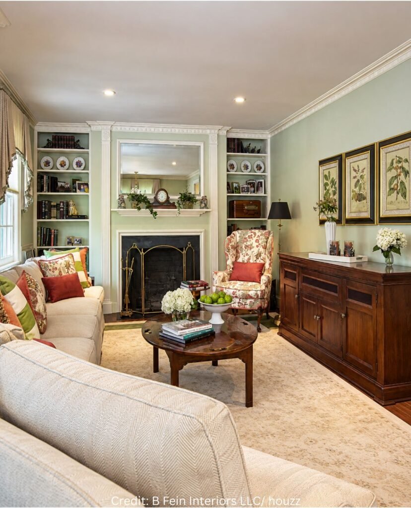 Classic Traditional Family Room