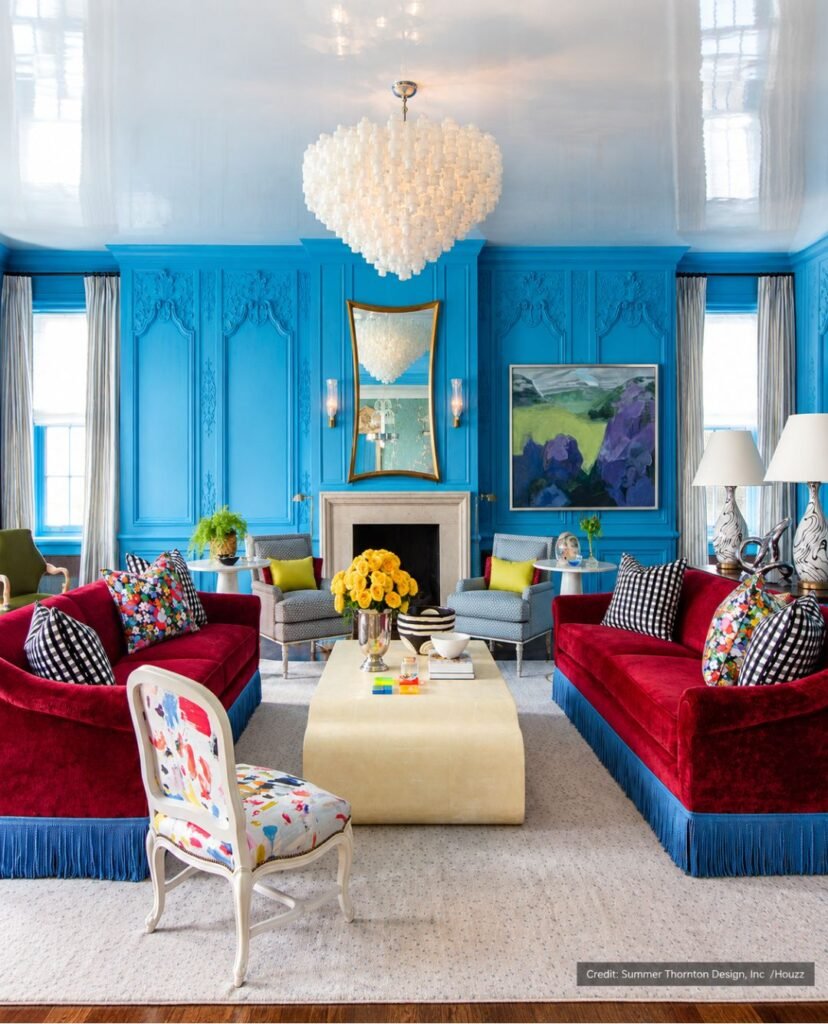 Colorful Collected Furniture Mix