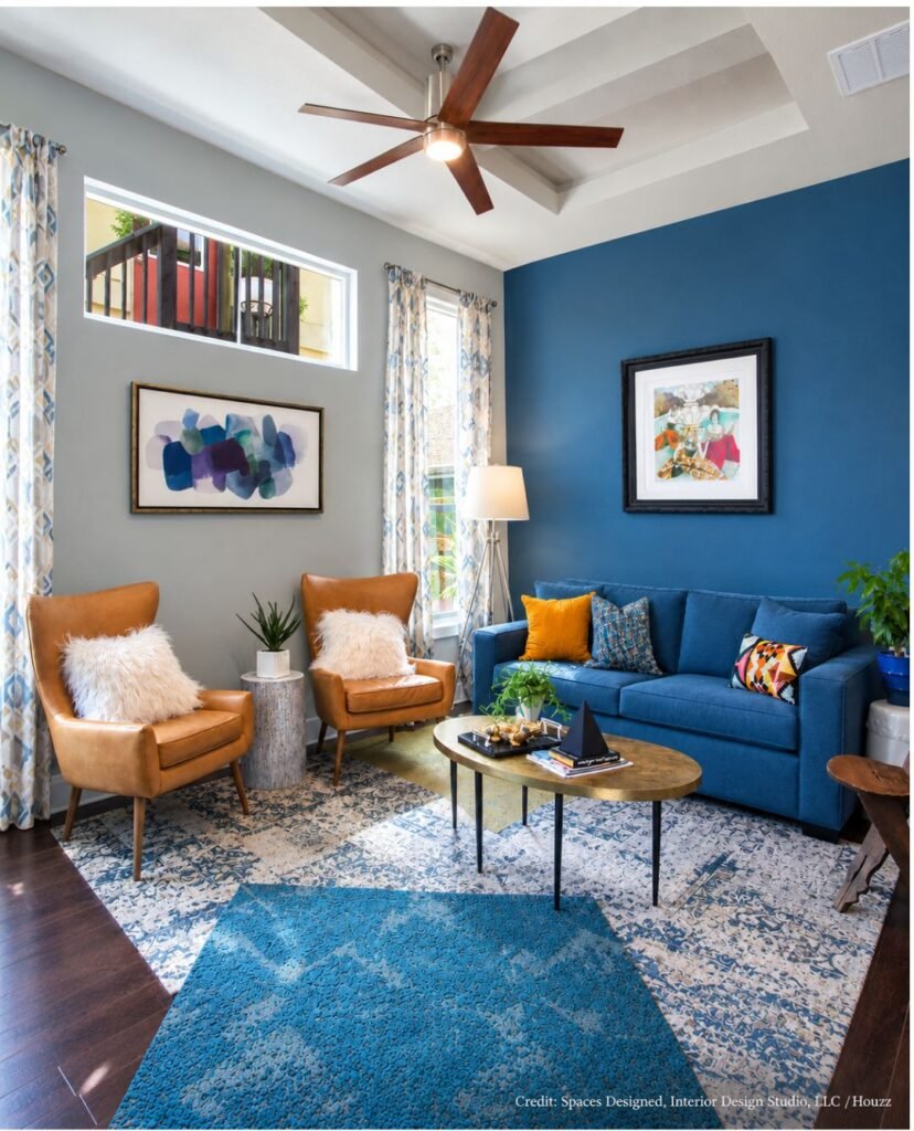 Colorful Layered Decor Arrangement