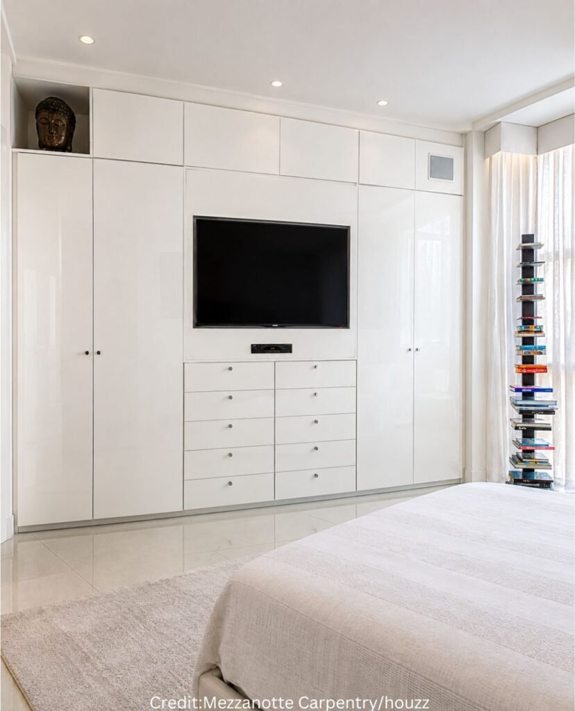 Concrete Floor Contemporary Setting