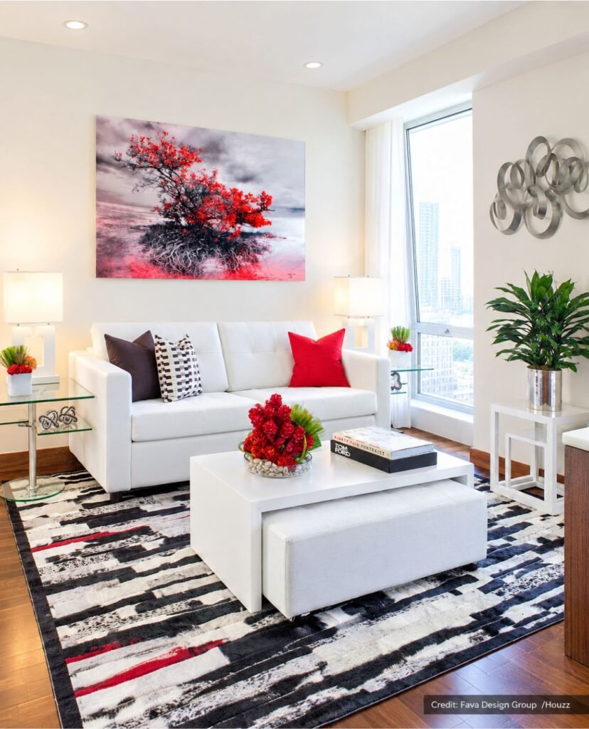Cowhide Area Rug Texture