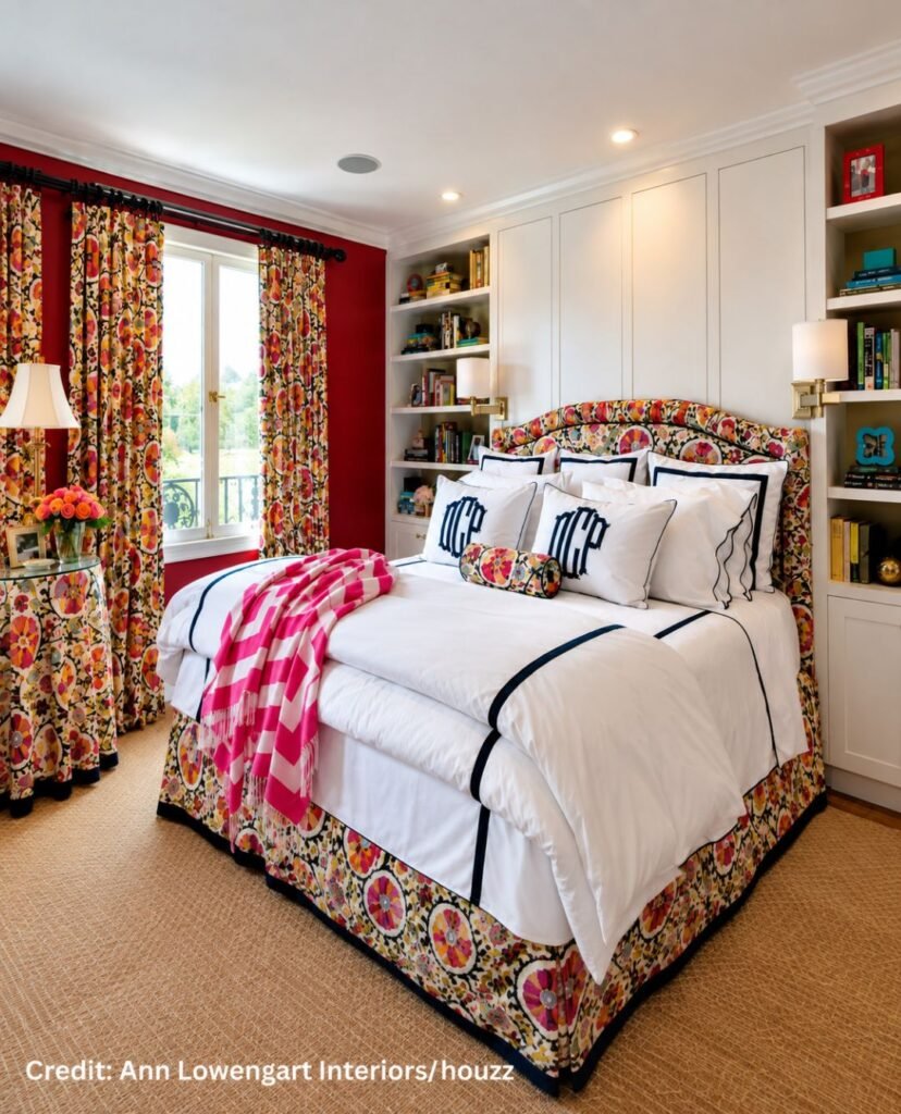 Crisp White Bookshelves