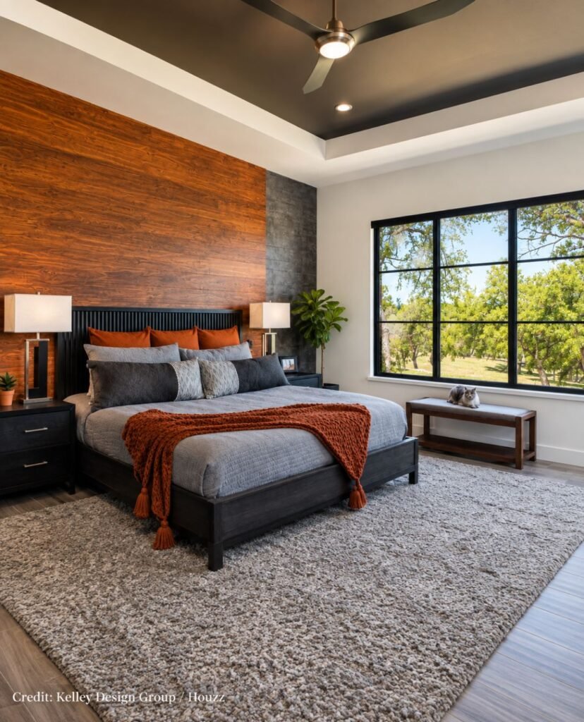 Dark Oak Featurewall