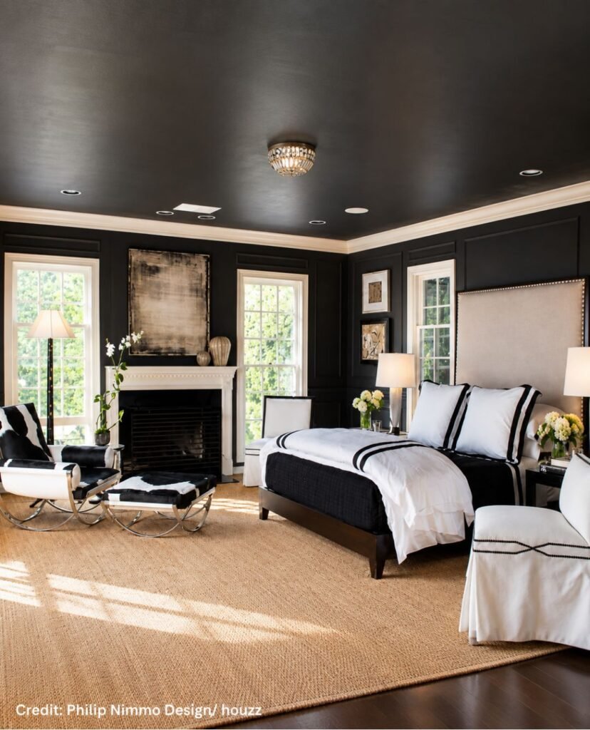 Deep Brown Ceiling Continuity