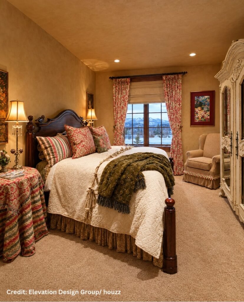 Delicate Floral Textile Accents