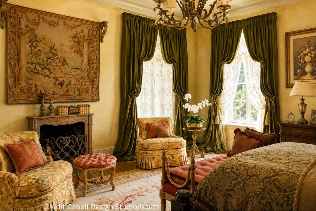 Embroidered Sheer Curtain Panels