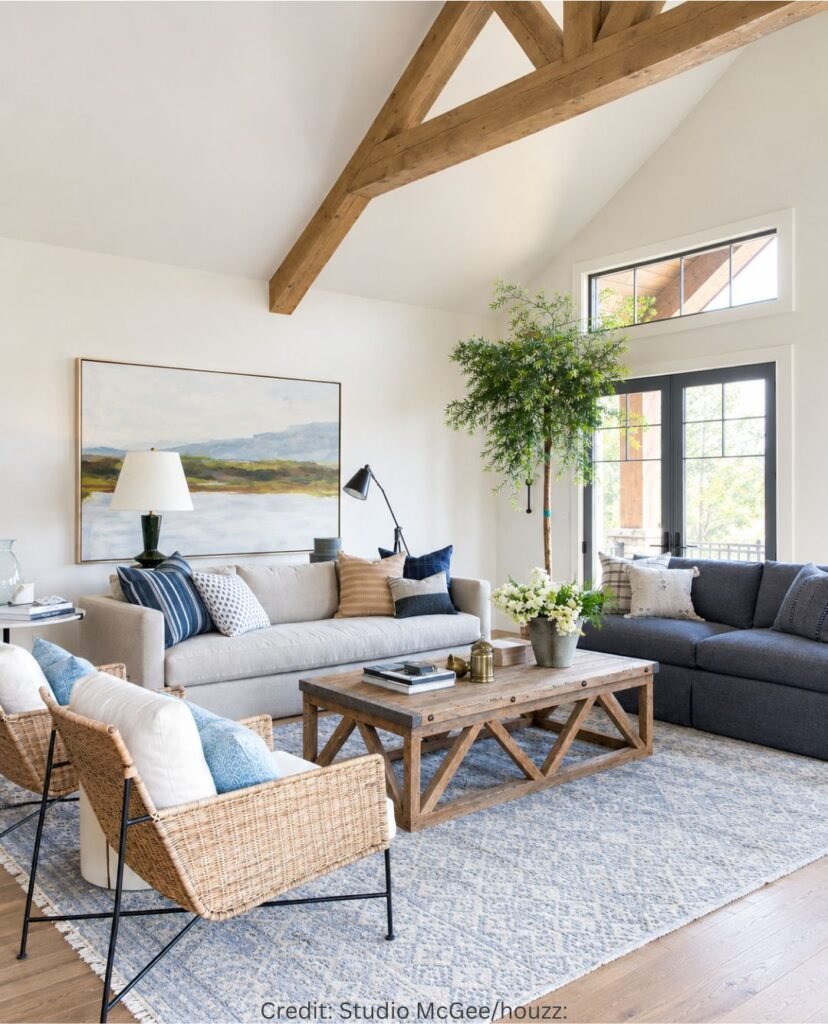 Exposed Timber Ceiling Beams