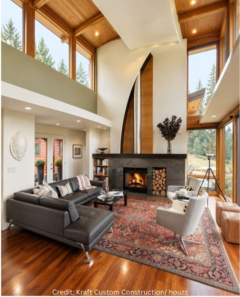 Floor-To-Ceiling Window Setting