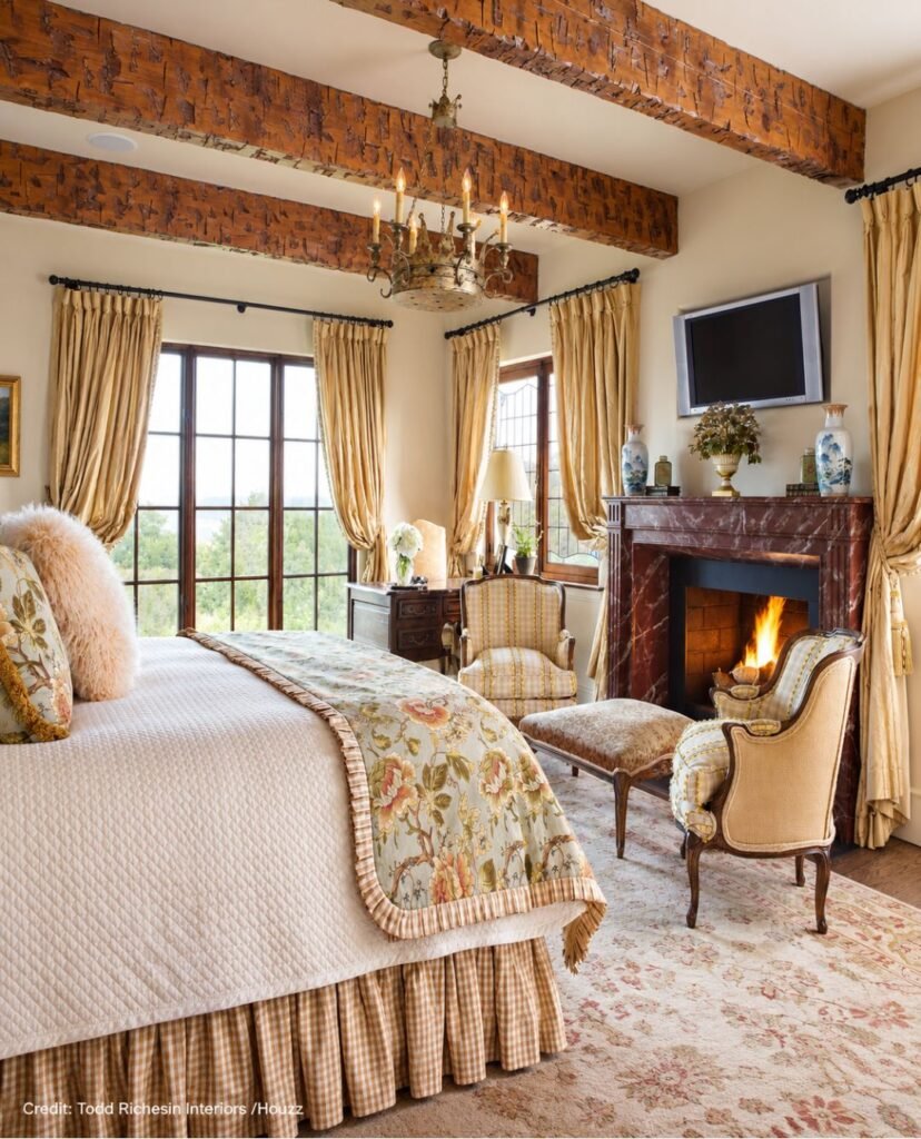 Floral Coverlet Across