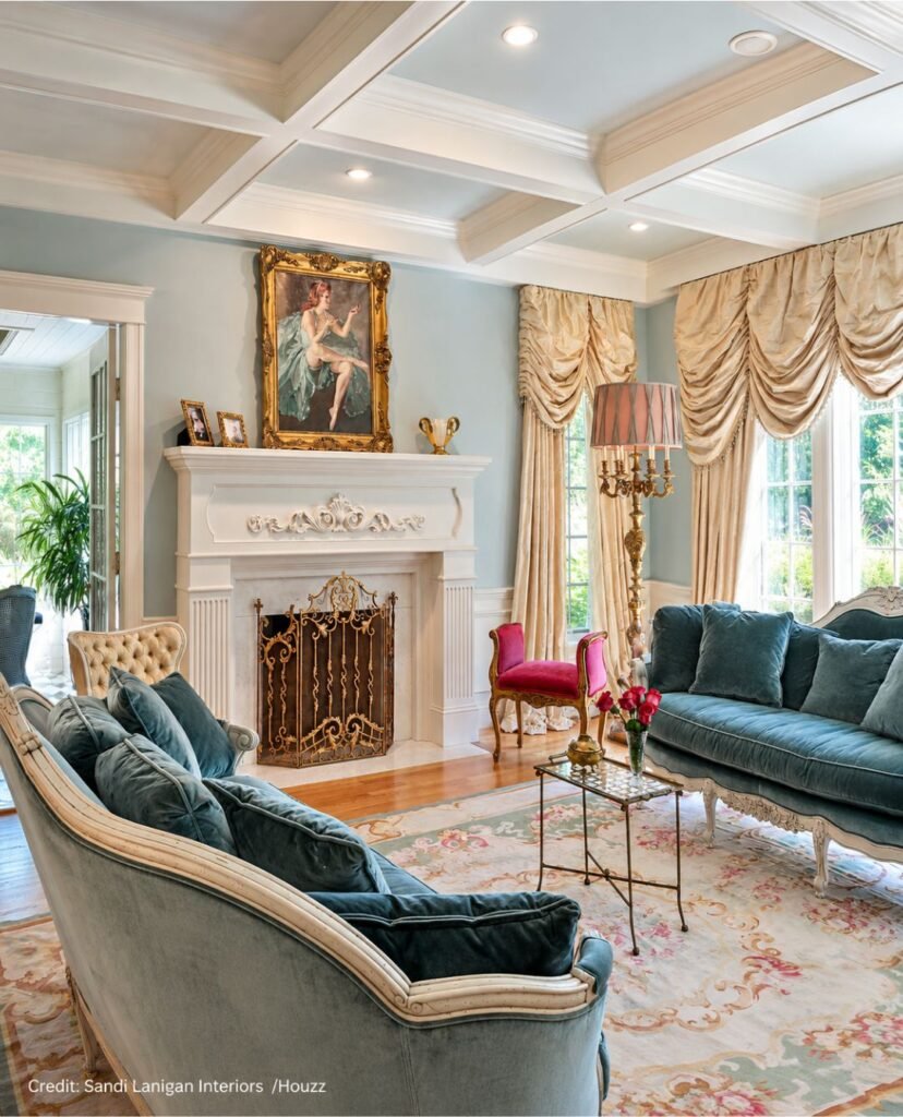 Framed Artwork Above Sofa