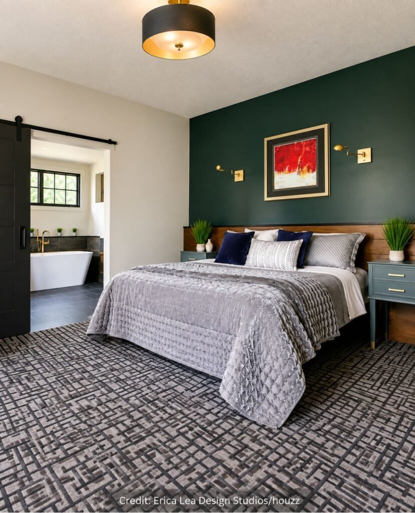 Geometric Area Rug Pattern