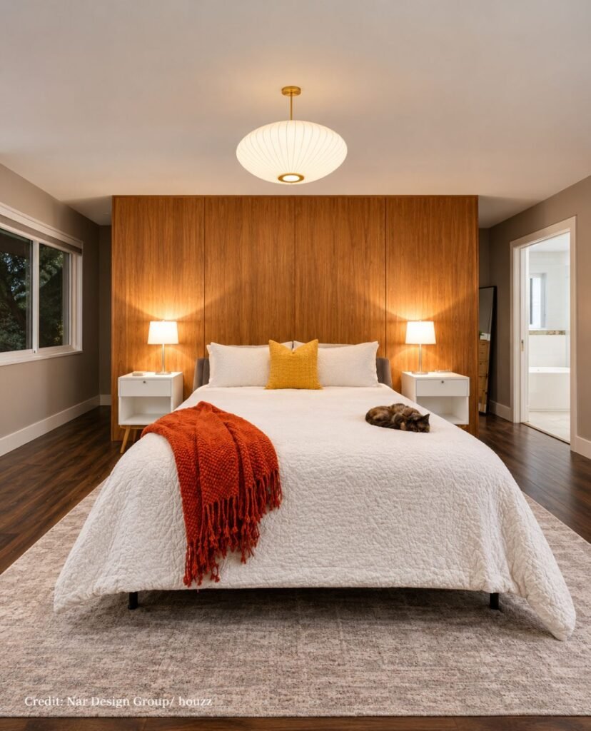 Geometric Wood Paneling