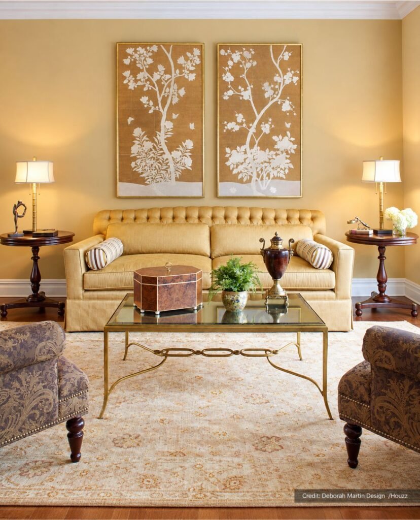 Golden Beige Room Palette