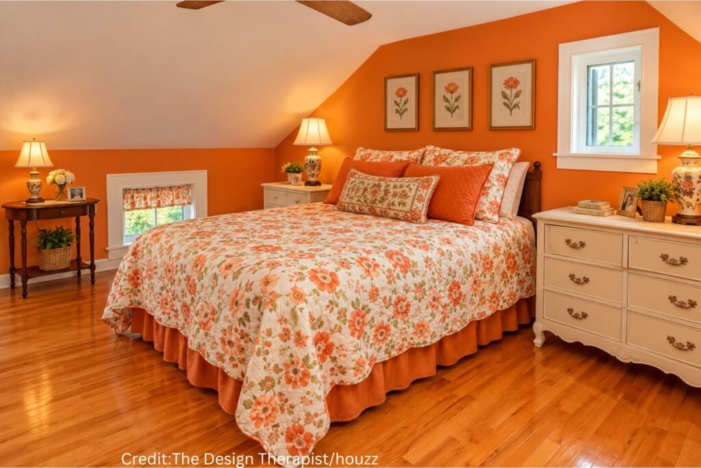 Golden Yellow Wall Finish