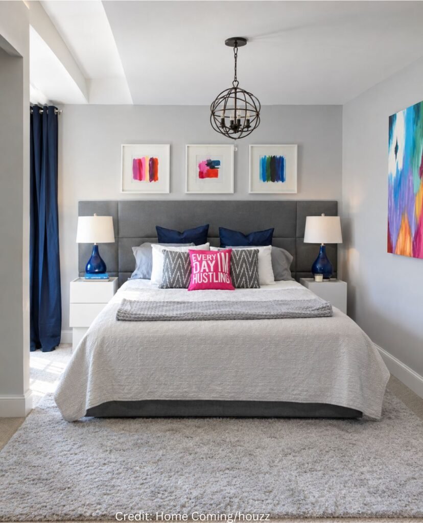 Gray Wall Contemporary Calm