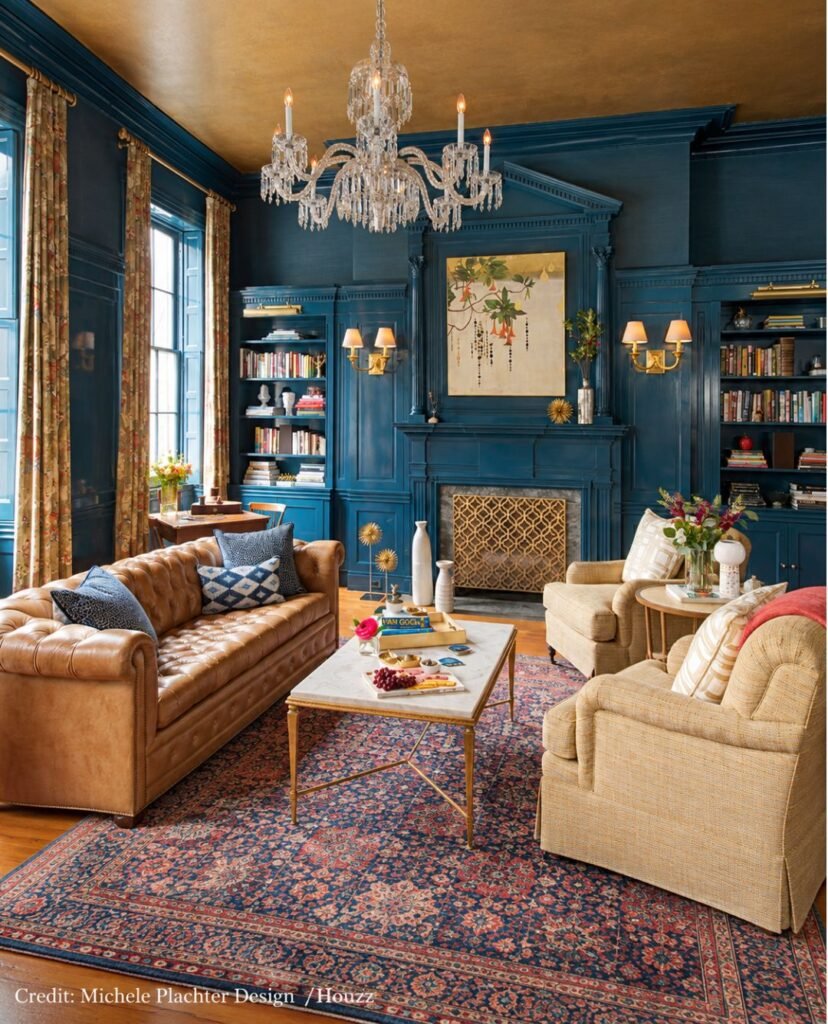 Layered Neutral Area Rug