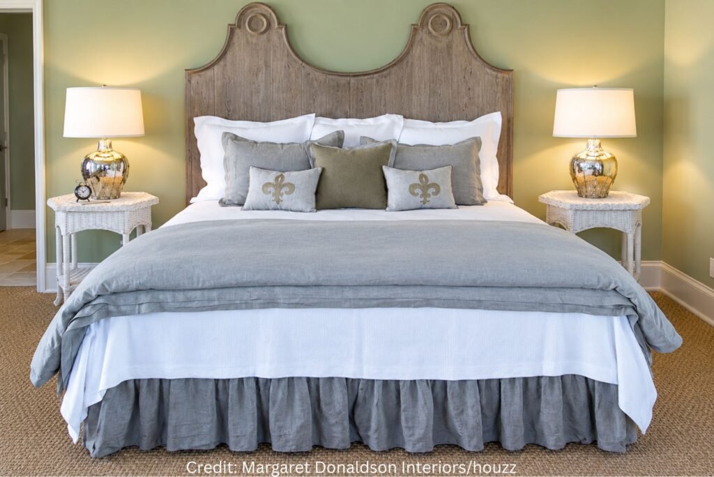 Linen Drapery Framing