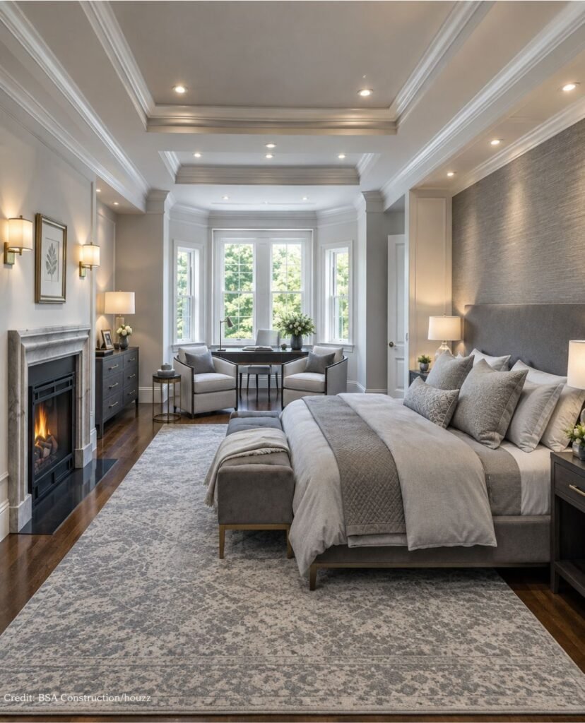 Marble Hearth Surround Detail