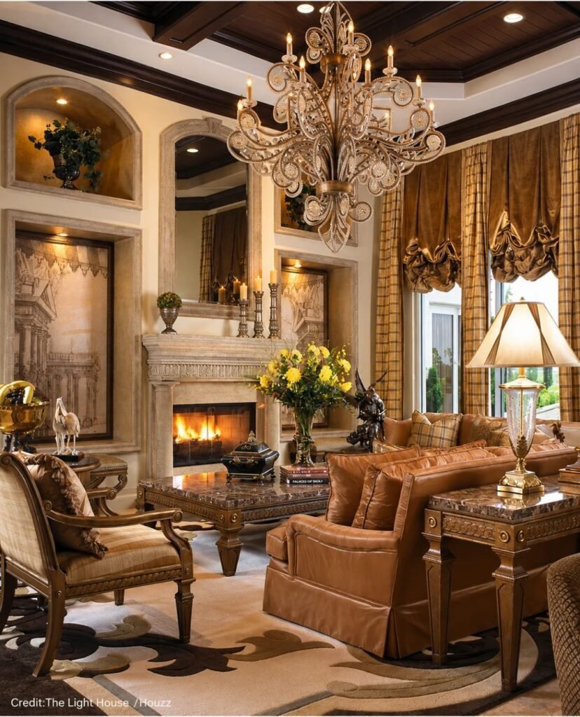 Mirrored Alcove Wall Design