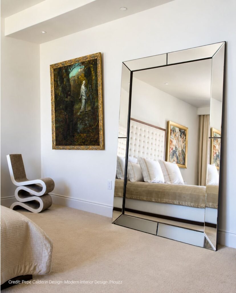 Padded Headboard Reflected