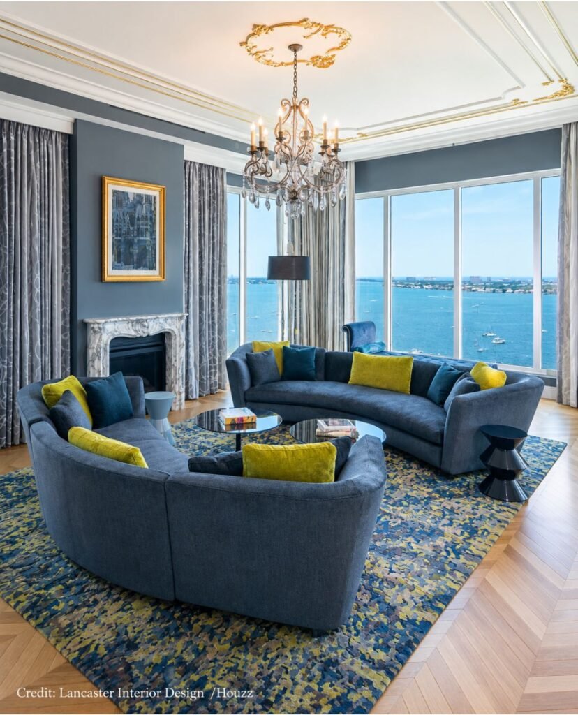 Panoramic Waterfront Lounge View