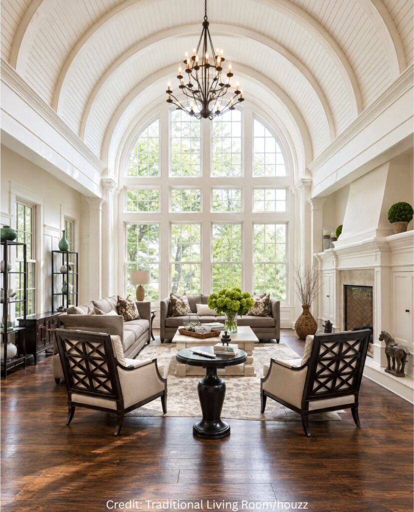 Plush Tufted Sofa Arrangement