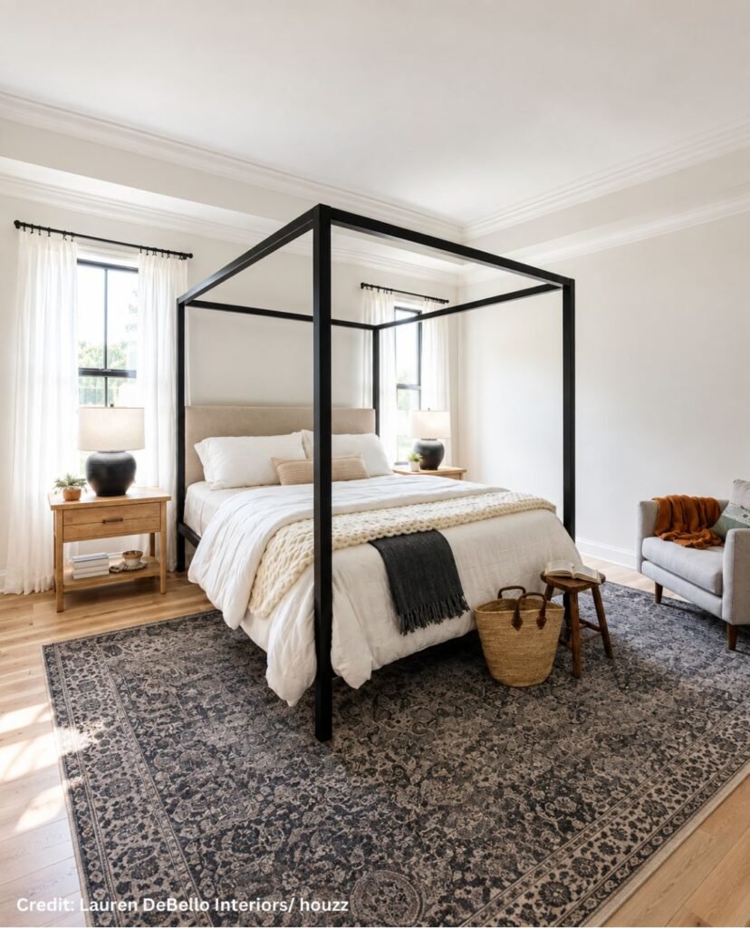 Four Poster Bed Silhouette