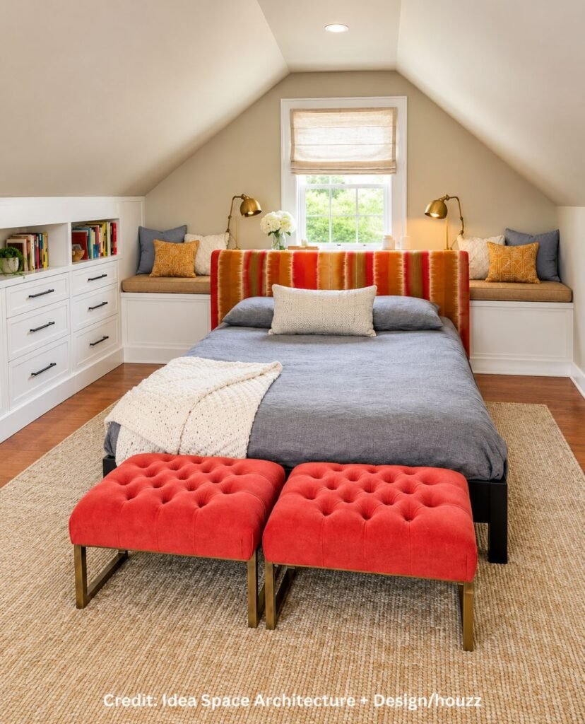 Refined Upholstered Bench