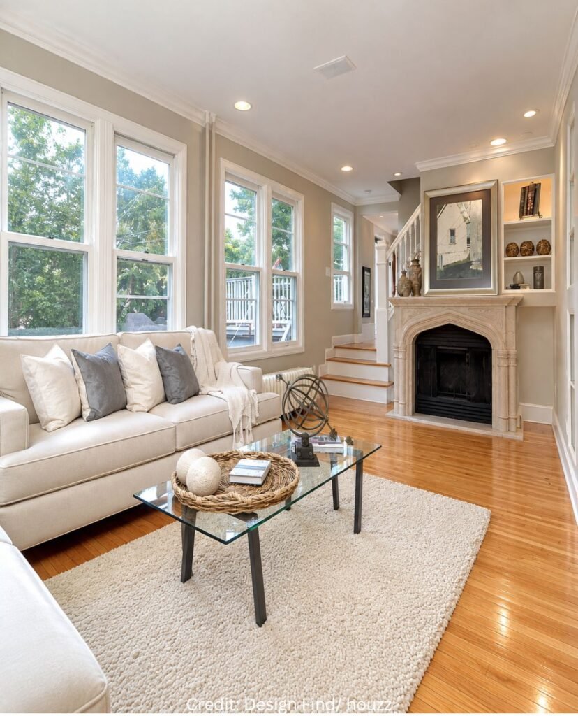 Refined White Furniture Balance