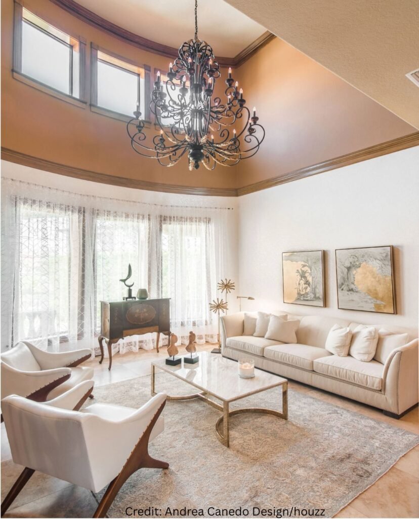 Rich Brown Wood Furniture Details