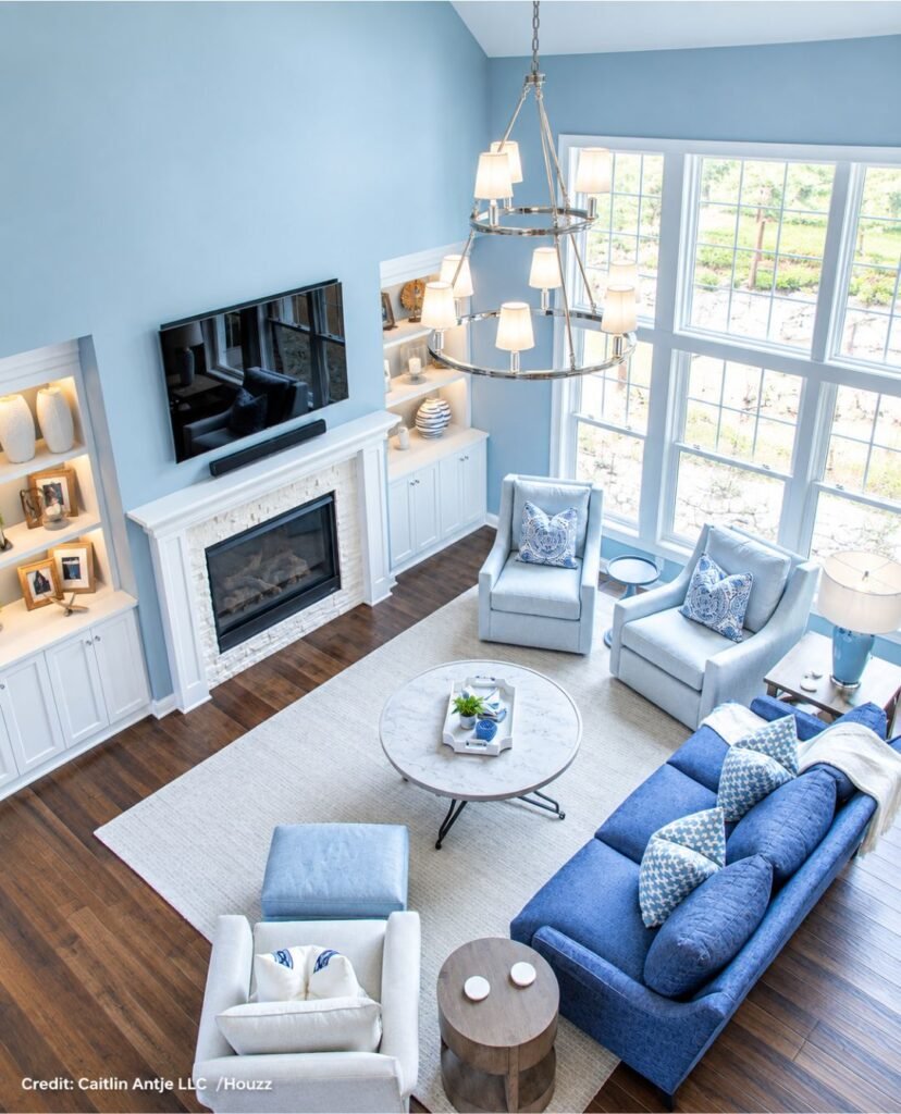 Sapphire And Pear Inspired Color Mix