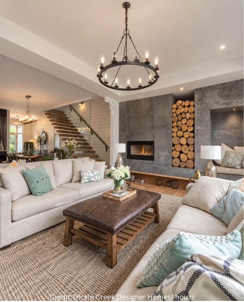 Soft Linen Seating Arrangement