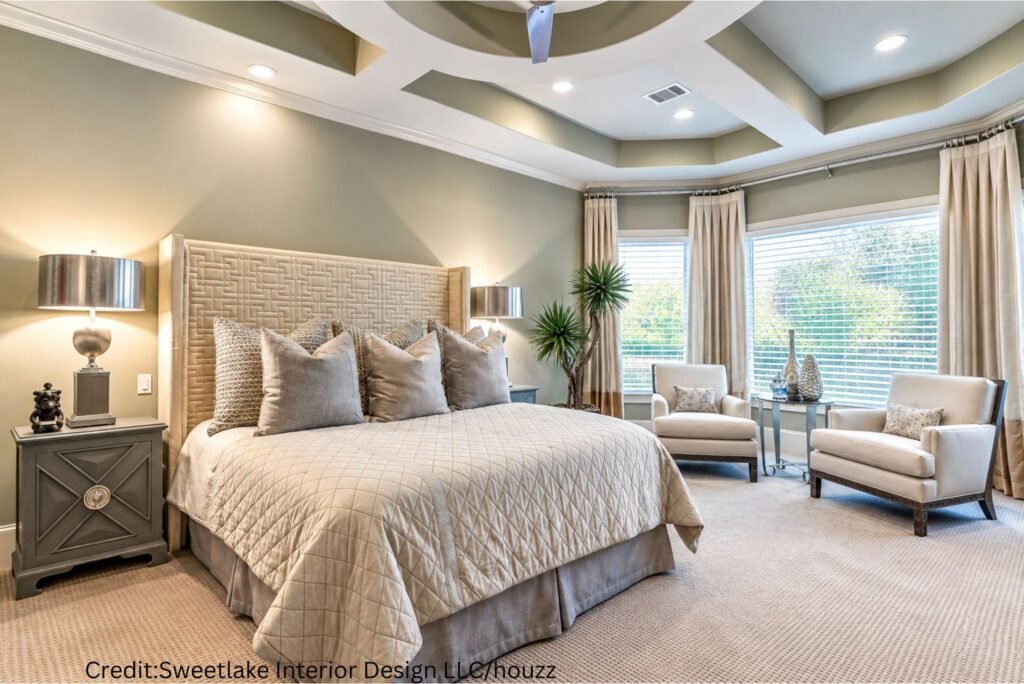 Spacious Carpeted Floor Layout