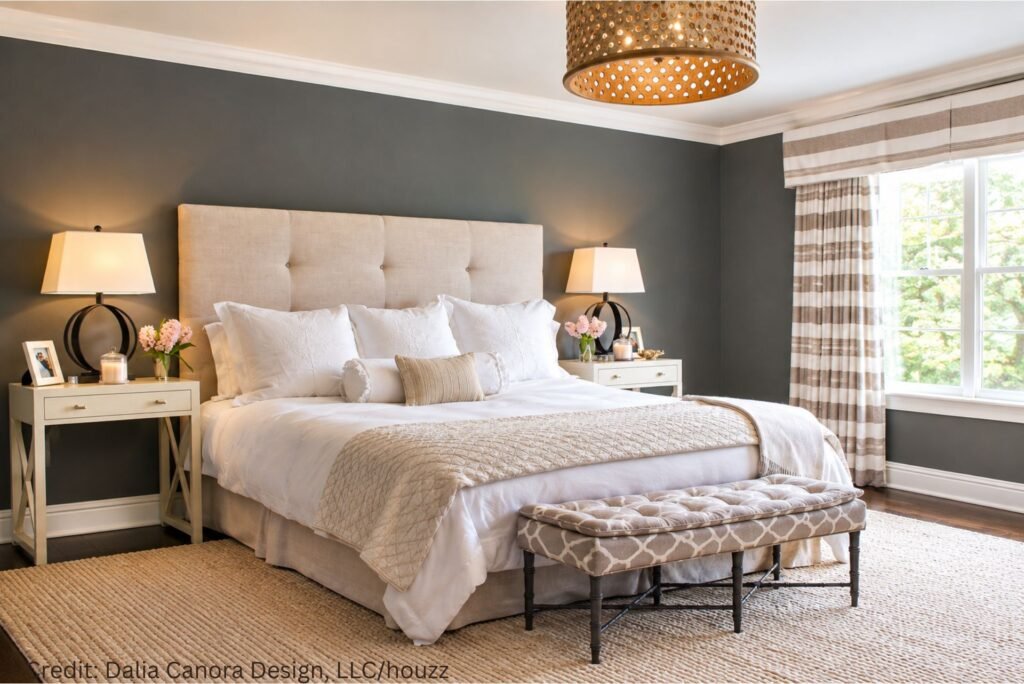 Tailored Bedskirt Styling