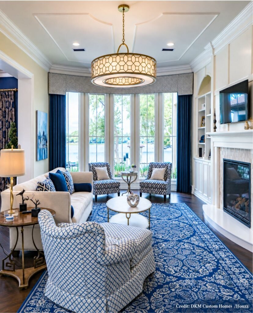 Turquoise And Cream Decor Mix
