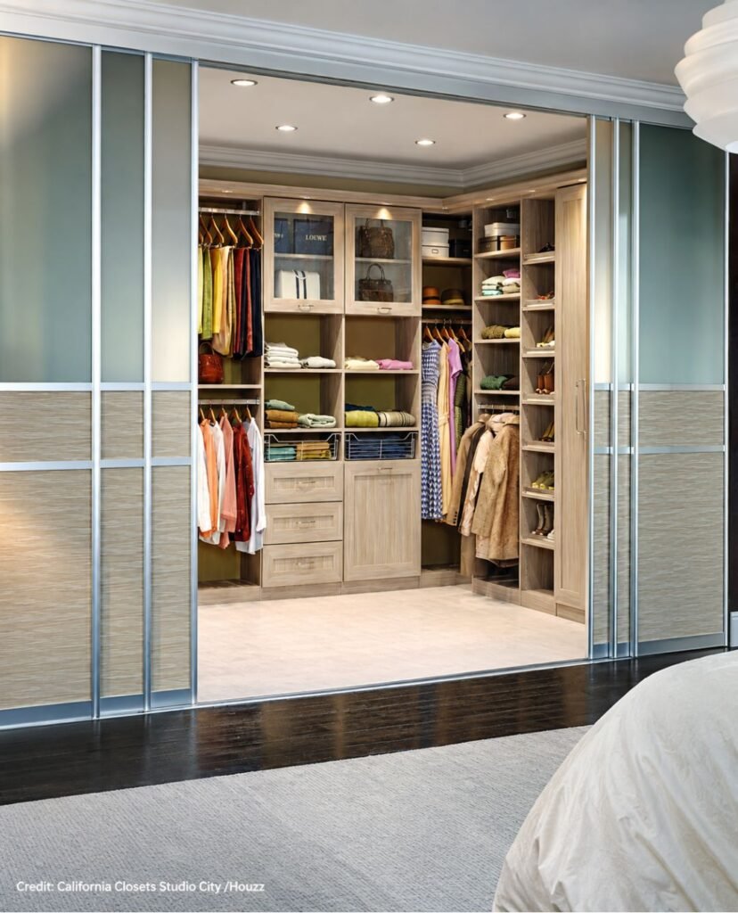 Wardrobe Sections Beneath