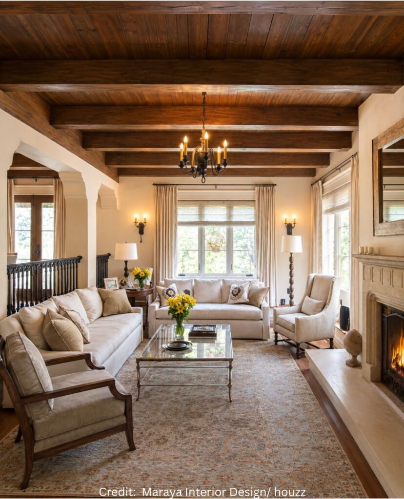 Warm Rustic Wood Accents