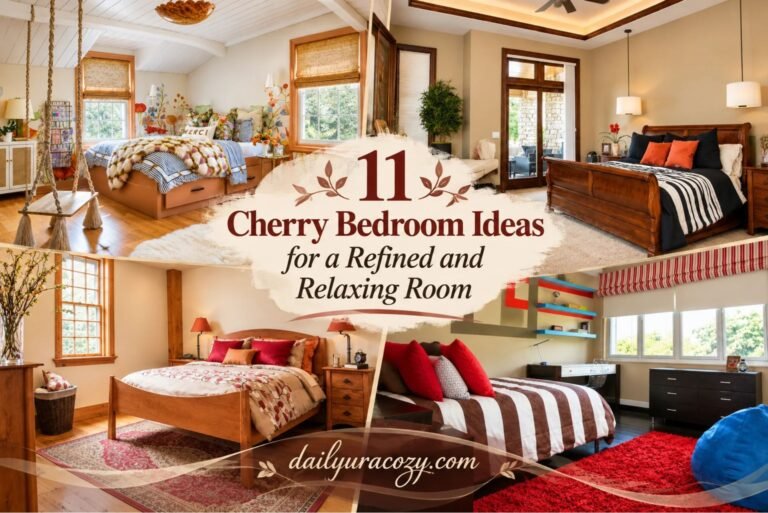 11 Cherry Bedroom Ideas for a Refined and Relaxing Room